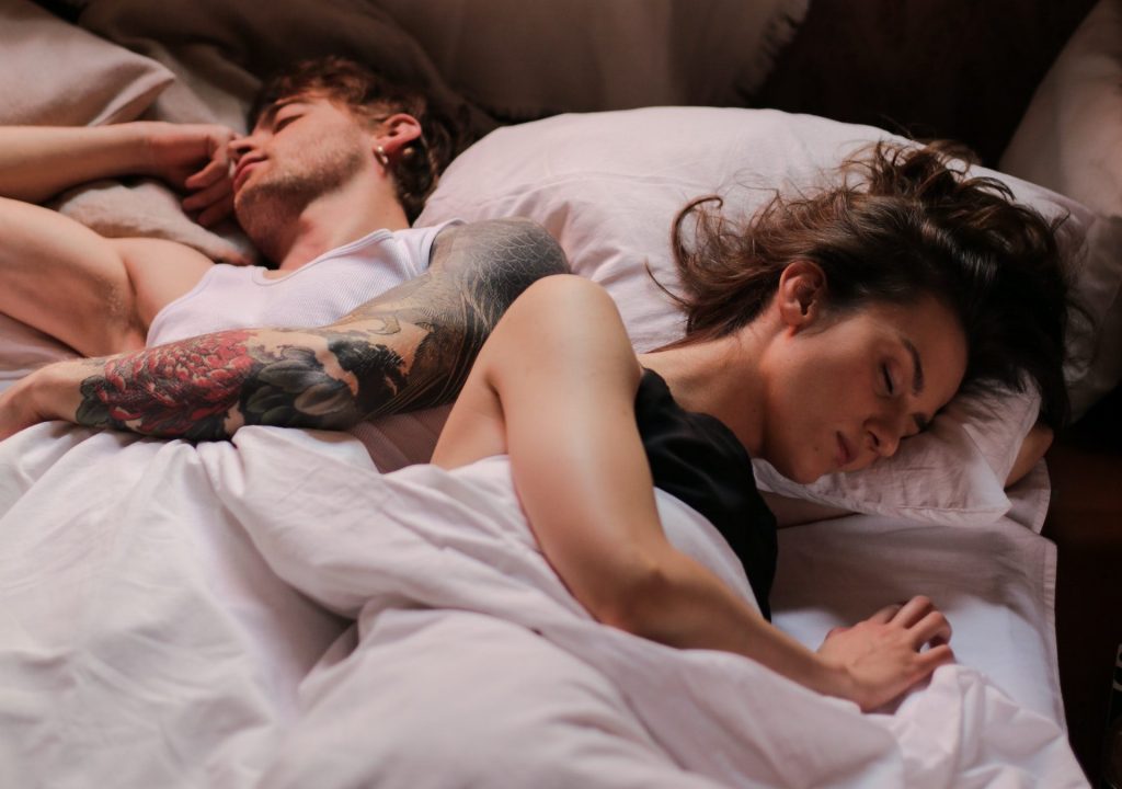 Postura para dormir